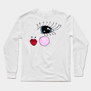 Matryoshka Face Long Sleeve T-Shirt